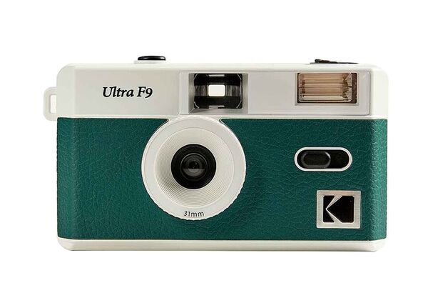 Kodak Film Kamera Ultra F9 analoge Kleinbildkamera  white/dark night green