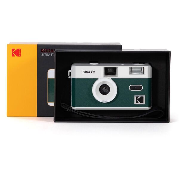 Kodak Film Kamera Ultra F9 analoge Kleinbildkamera  white/dark night green