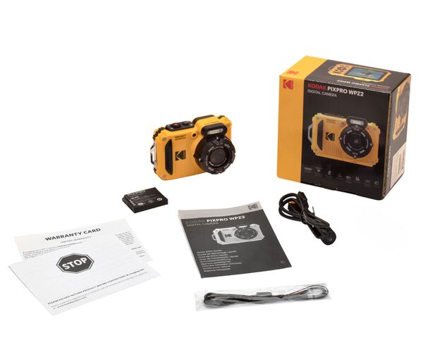 Kodak PIXPRO WPZ2 Digitalkamera  Gelb