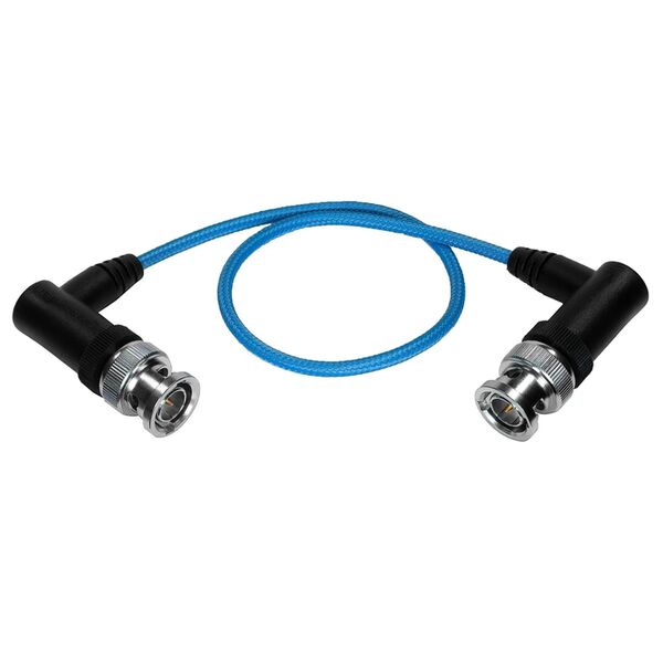 Kondor Blue Ultradünnes 3G SDI Videokabel, rechtwinklig BNC  40,6 cm