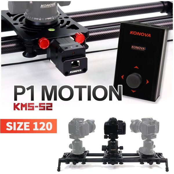 Konova P1 120cm Carbon Camera Slider (w/ KMS-S2) 