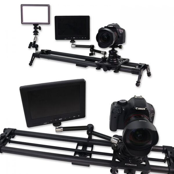 Konova P1 120cm Carbon Camera Slider (w/ KMS-S2) 