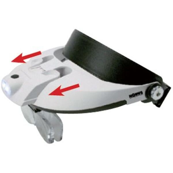 Konus Kopf Lupe Vuemax-2 mit LED Licht 