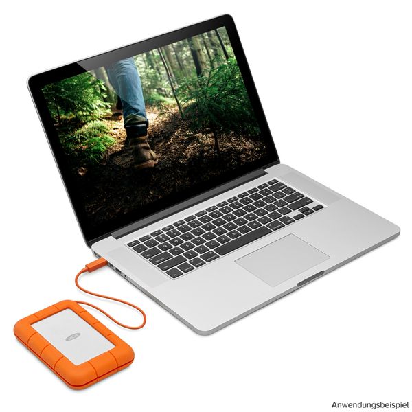 LaCie Rugged USB-C Mobile Drive  1 TB