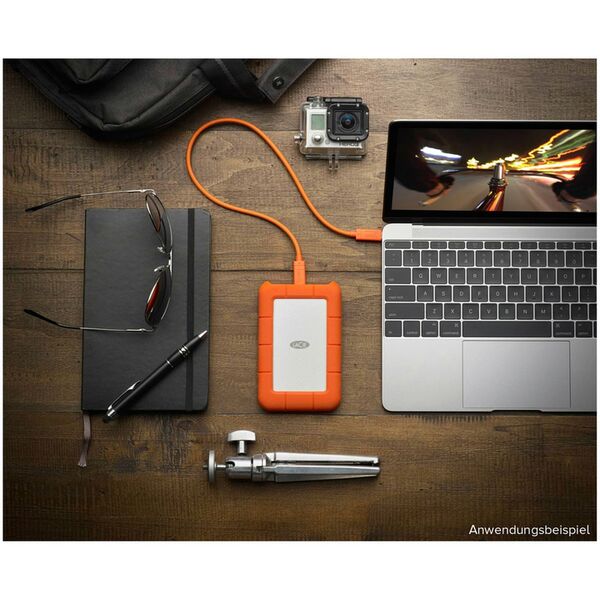 LaCie Rugged USB-C Mobile Drive  5 TB