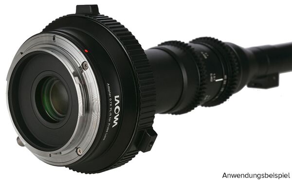 LAOWA 0,7x Probe Focal Reducer  Arri PL an Canon RF