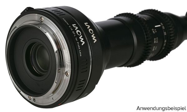 LAOWA 0,7x Probe Focal Reducer  Canon EF an L-Mount