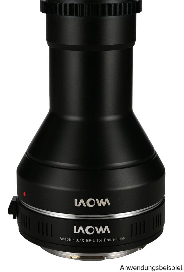 LAOWA 0,7x Probe Focal Reducer  Canon EF an L-Mount