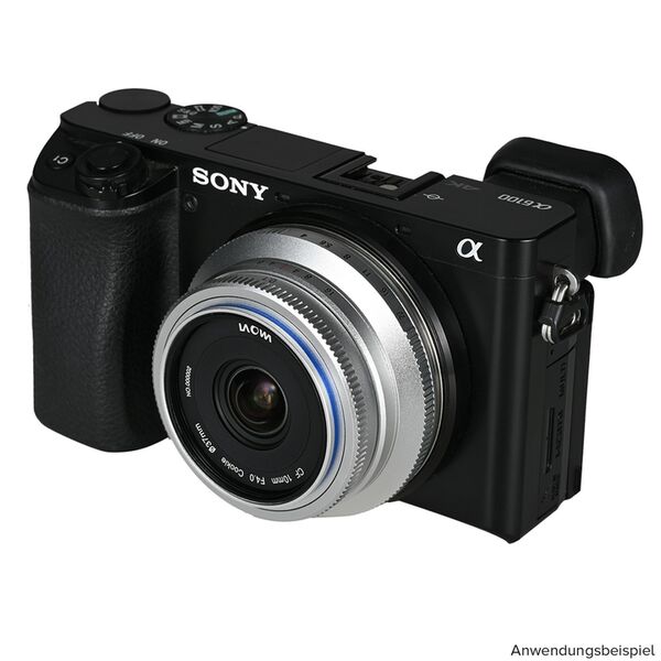 LAOWA 10mm f/4 Cookie  Sony E-Mount silber 