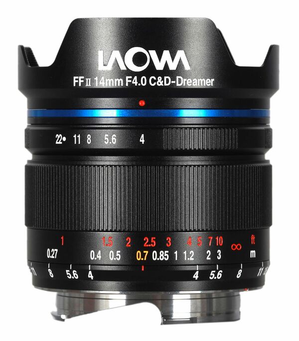 LAOWA 14mm f/4 FF RL Zero-D  Leica M