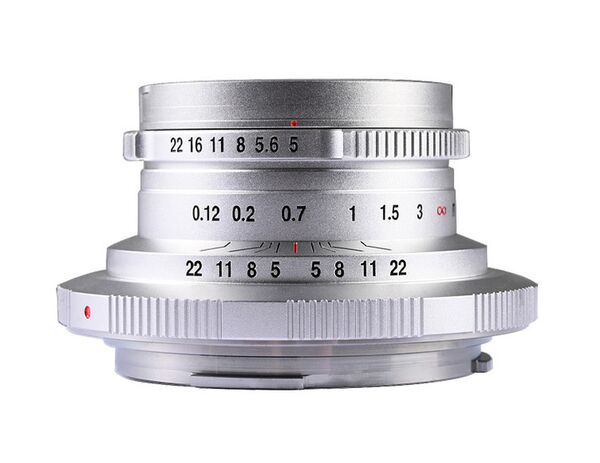 LAOWA 15mm f/5 Cookie FF  Canon RF silber