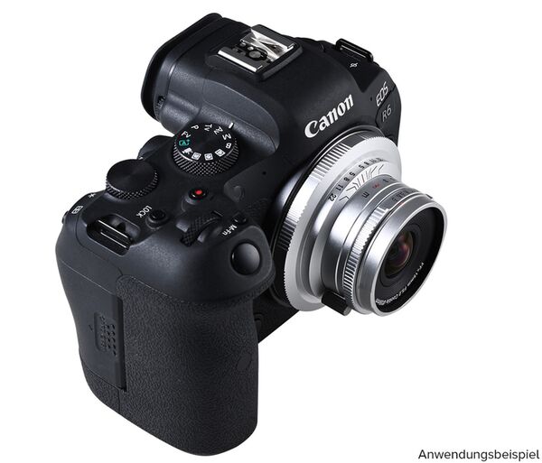 LAOWA 15mm f/5 Cookie FF  Canon RF silber