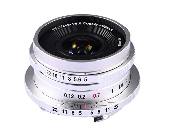 LAOWA 15mm f/5 Cookie FF  Leica M silber