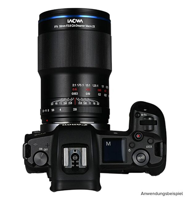 LAOWA 58mm f/2,8 2X Ultra Macro APO  Canon RF