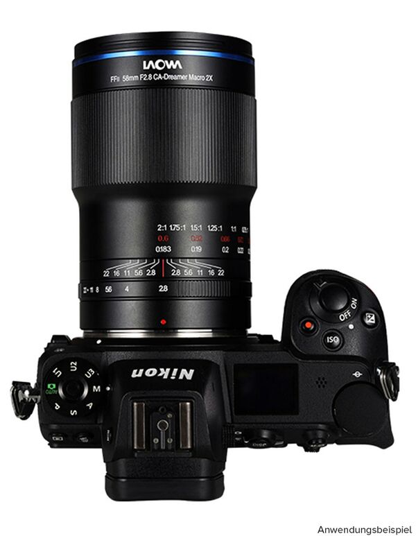 LAOWA 58mm f/2,8 2X Ultra Macro APO  Nikon Z