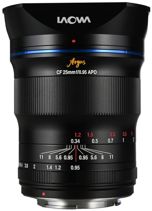 LAOWA Argus 25mm f/0,95 CF APO  Canon EF-M