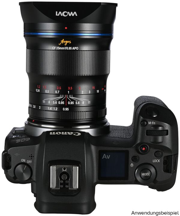 LAOWA Argus 25mm f/0,95 CF APO  Canon RF-S 