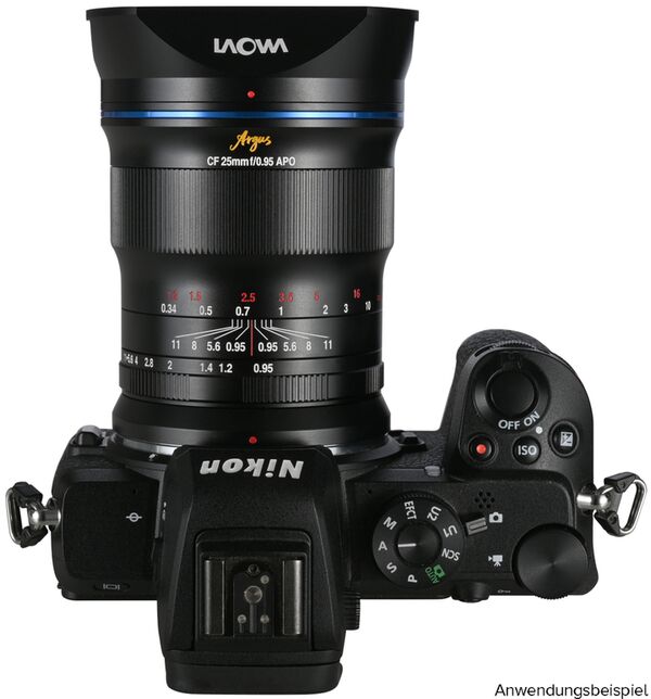 LAOWA Argus 25mm f/0,95 CF APO  Nikon Z (DX)