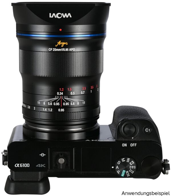 LAOWA Argus 25mm f/0,95 CF APO  Sony E-Mount