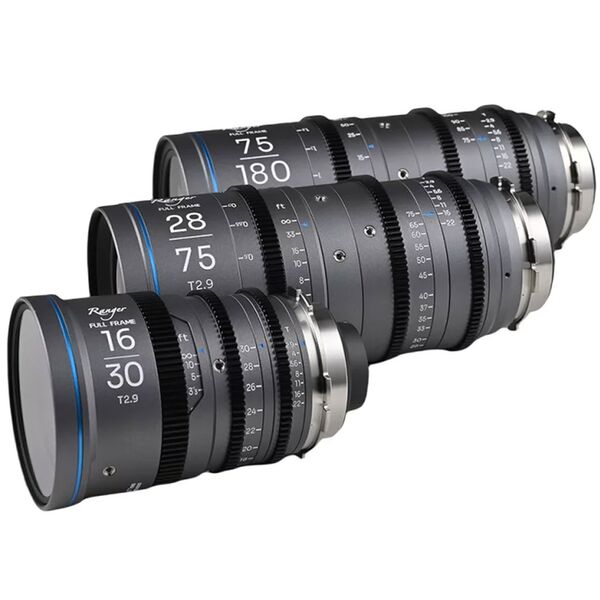 LAOWA Ranger FF (16-30mm,28-75mm, 75-180mm) Cine Lens 3-Lens Bundle  Arri PL (Default) + EF