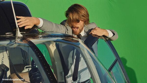 Lastolite Panorama Hintergrund 4m  Chromakey Grün