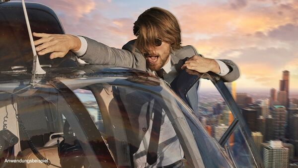 Lastolite Panorama Hintergrund 4m  Chromakey Grün