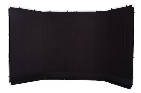 Lastolite Panorama Hintergrund Überzug 4m  schwarz