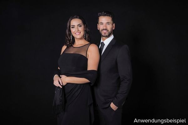 Lastolite Panorama Hintergrund Überzug 4m  schwarz