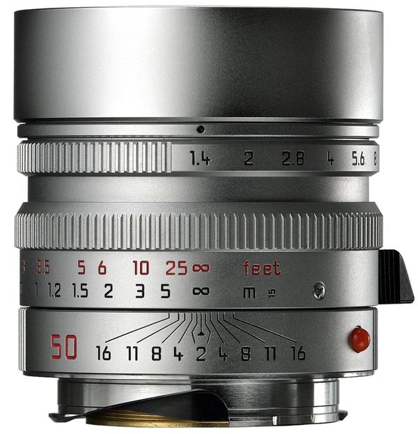 Leica 50mm f/1,4 Summilux-M Asph. - Demomodell -  Leica M silber