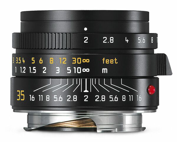 Leica 35mm f/2,0 Summicron-M ASPH.  schwarz Leica M
