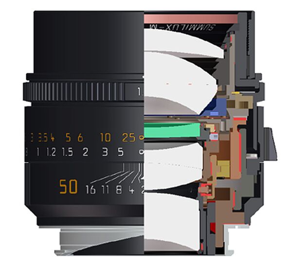 Leica 50mm f/1,4 Summilux-M Asph  11728 schwarz