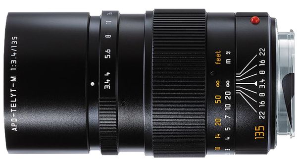 Leica Apo-Telyt-M 135mm f/3,4  Leica M schwarz