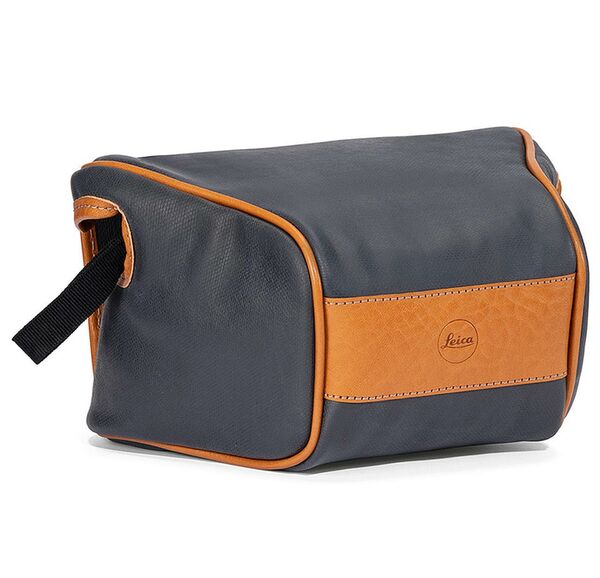 Leica Ettas Pouch Coated Canvas Q2  Midnight-Blue