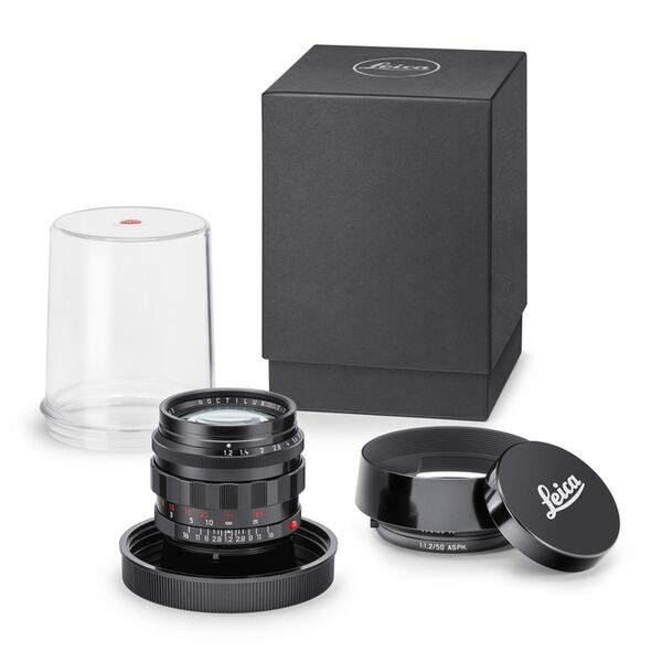 Leica Noctilux-M 50mm f/1.2 asph.  Leica M glänzend schwarz lackiert