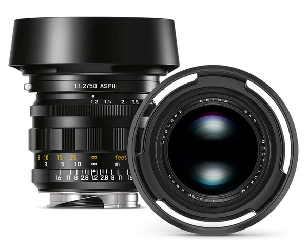 Leica Noctilux-M 50mm f/1.2 asph.  Leica M schwarz