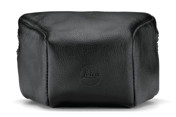 Leica Pouch mit großem Vorderteil  schwarz
