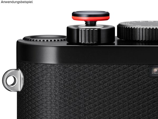 Leica Soft Release Button  schwarz eloxiert