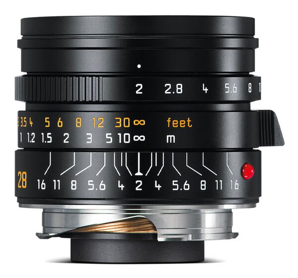 Leica SUMMICRON-M 1:2/28 ASPH.,  schwarz eloxiert
