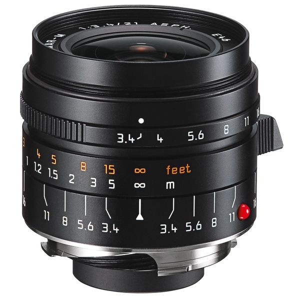 Leica Super-Elmar-M 21mm f/3,4 Asph.  Leica M schwarz