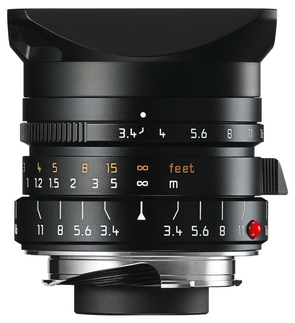 Leica Super-Elmar-M 21mm f/3,4 Asph.  Leica M schwarz