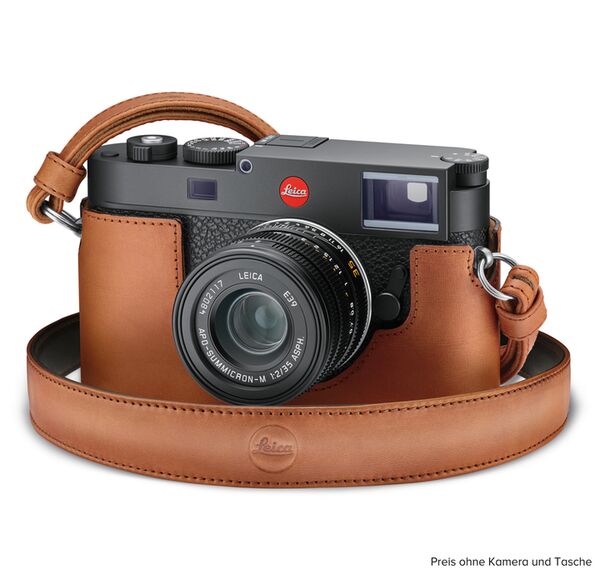 Leica Trageriemen, Leder  cognac