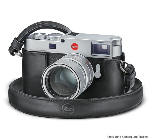 Leica Trageriemen, Leder  schwarz