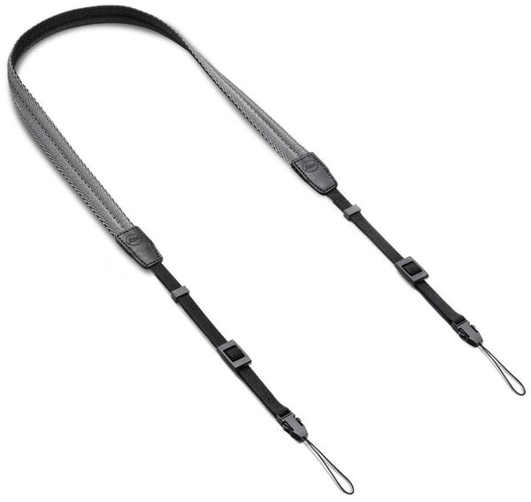 Leica Trageriemen SOFORT  Schwarz-Hellgrau