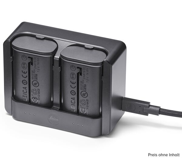 Leica USB-C Doppelladegerät BC-SCL6 