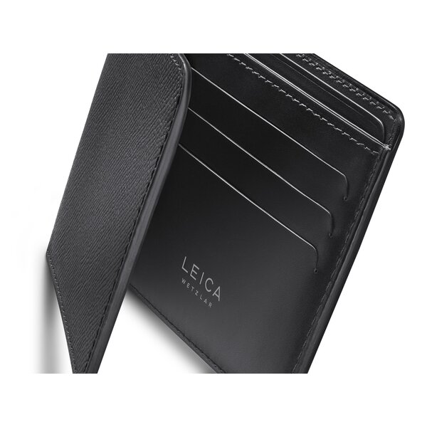 Leica Wallet  schwarz Leder