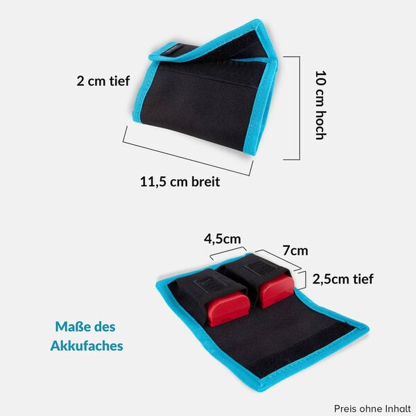 Lens-Aid Akku-Tasche für 2 Akkus 