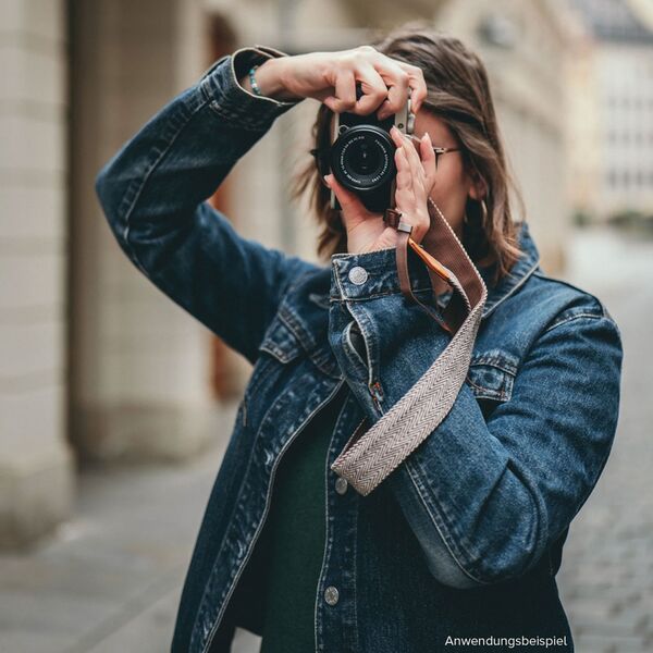 Lens-Aid Design-Kameragurt  anthrazit