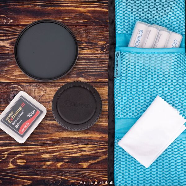 Lens-Aid Filtertasche mit 3 Fächern 