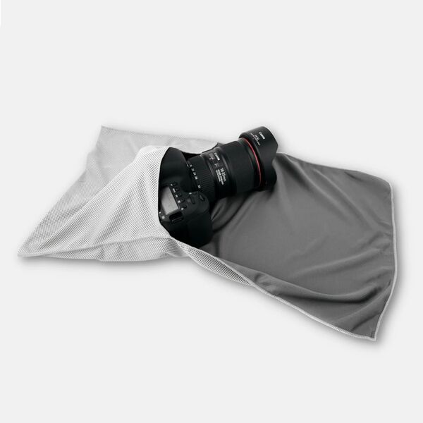 Lens-Aid Mikrofaser Einschlagtuch für Kameras und Objektive  Set: S, M, L