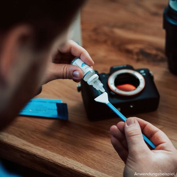 Lens-Aid Sensor Reinigungsset mit Swabs und Flüssig-Reiniger MFT  12mm
